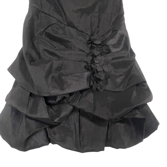 Romeo and Juliet Couture Black Tube Y2K Party Dress Size S Young - Picture 5 of 9